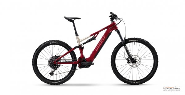 Ghost E-ASX ESSENTIAL High (2025/26) RED/COFFEE PEPPLE - GLOSSY